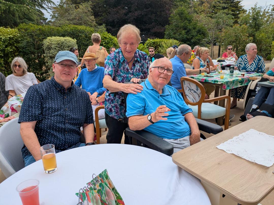 residents, guests and the local community all enjoyed the summer BBQ
