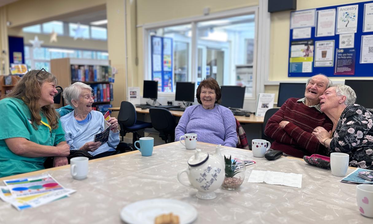 Residents Out and About 