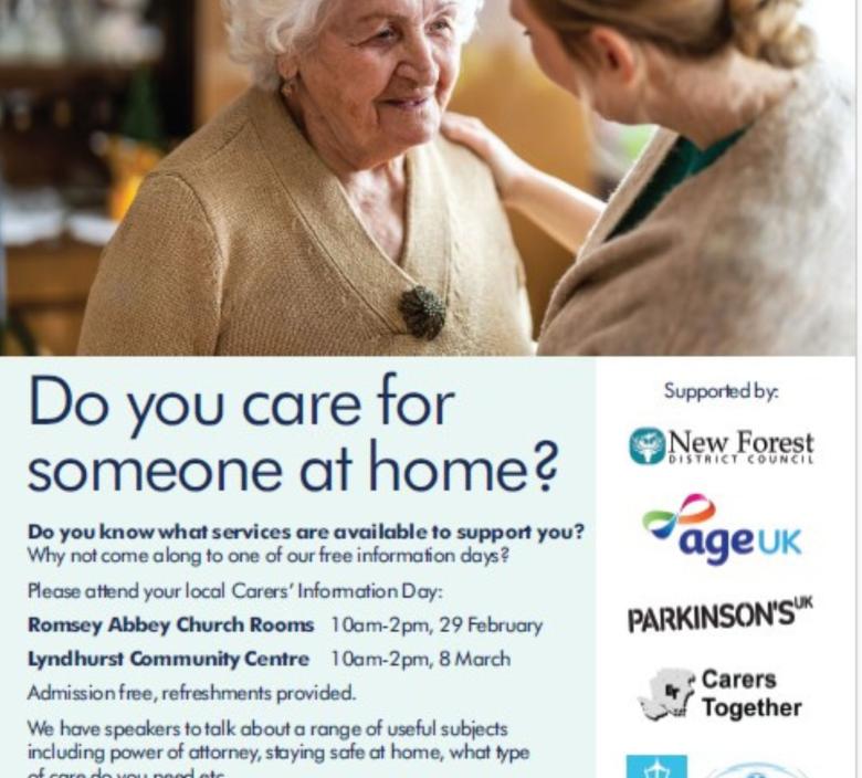Carers information days find out what benefits are available in your local area