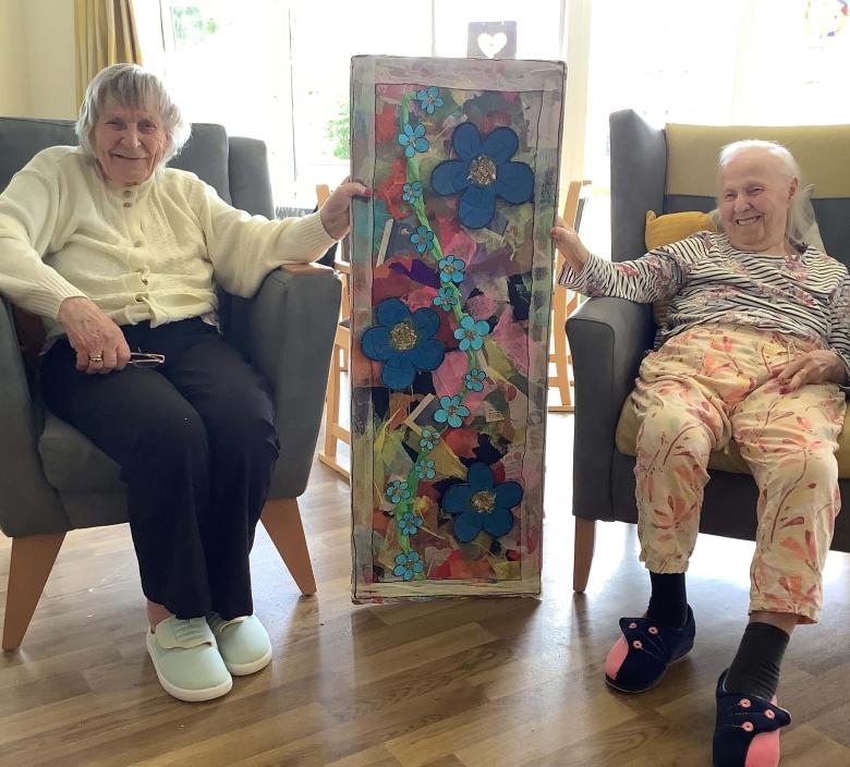 Forget-me-not Collage