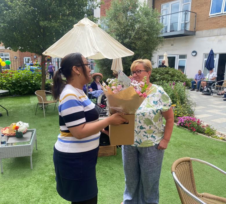 Celebrating Amanda as Manager 