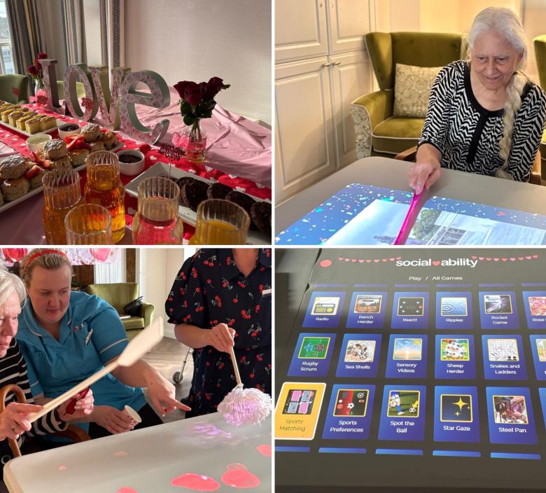 Fairmile Grange residents enjoyed the Happiness Programme