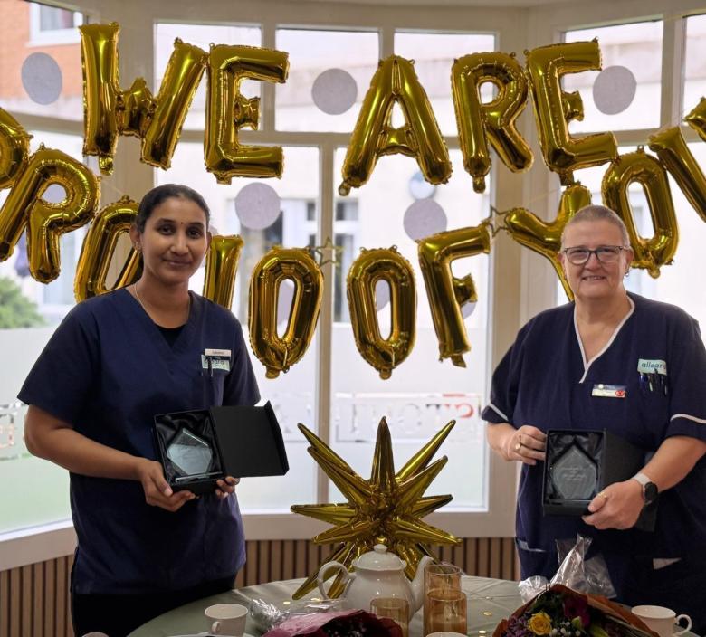 Rose Garden and Olive Tree House Employee of the Year Awards