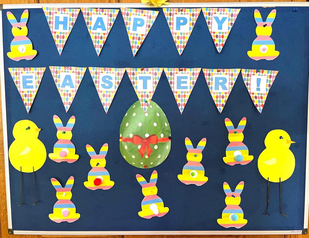 happy easter bunting