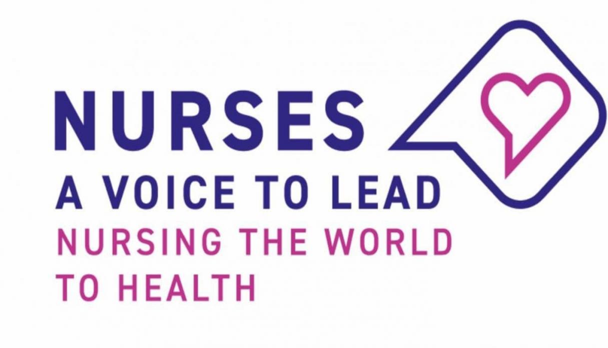 "Nurses - A voice to lead - Nursing the world to health" 