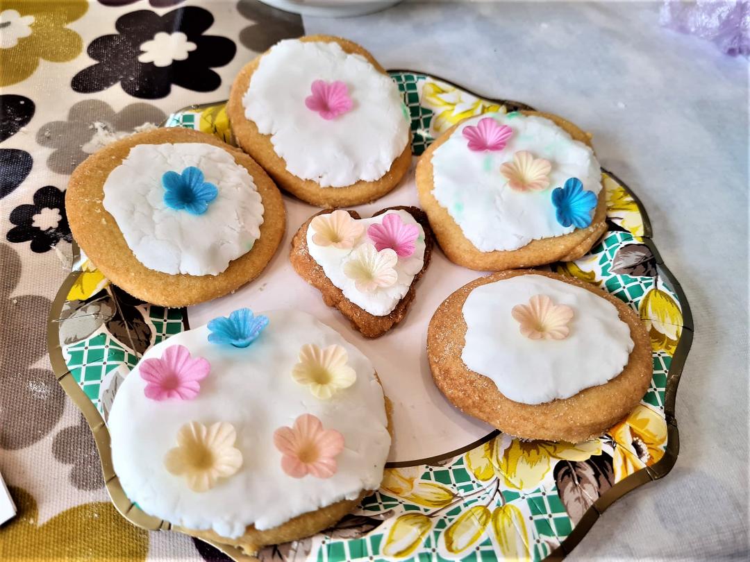 lovely baked goods at Waverly Lodge 
