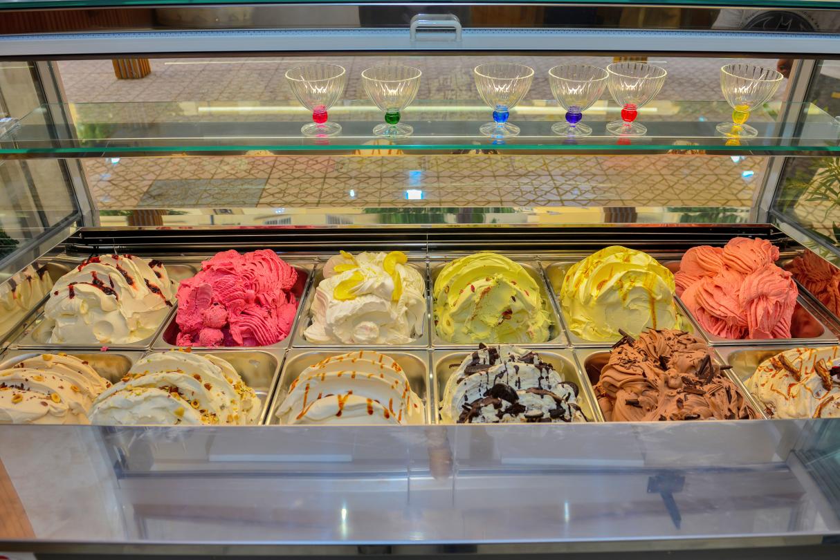 Ice cream parlour