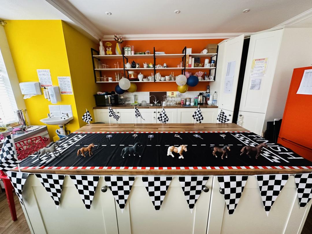 Celebrating royal ascot at St Georges Care Home 