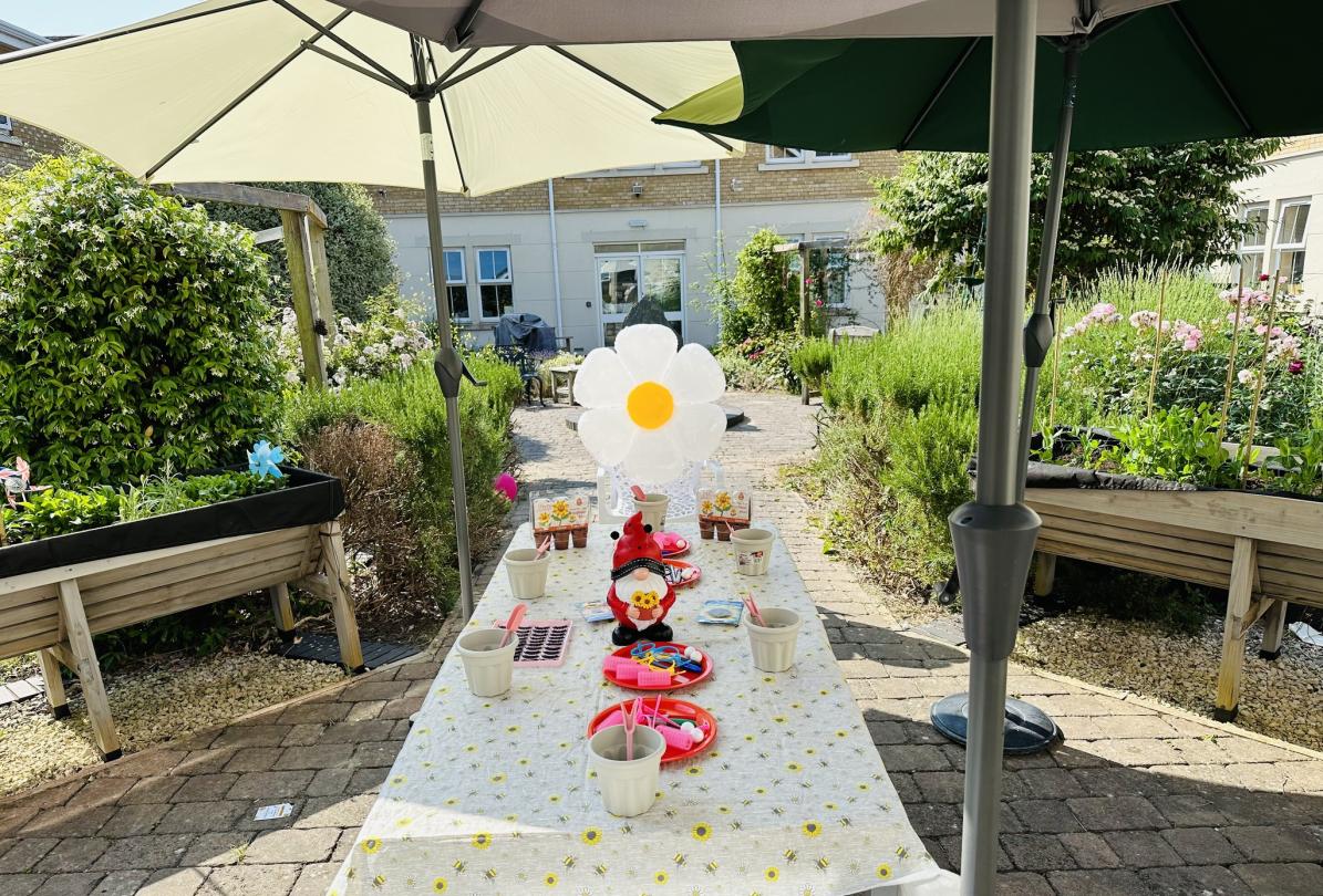 Arts and crafts activities at St Georges 