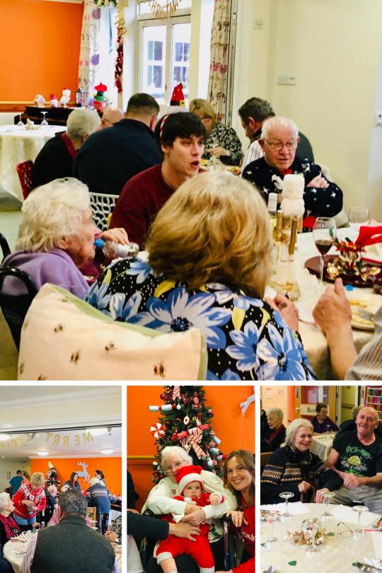 Christmas lunch at St Georges