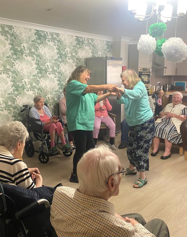 The Grove Residents Sing and Dance Home
