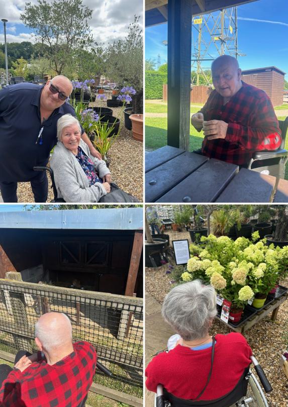 Residents enjoying their trips out
