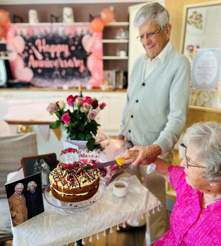 St Georges' Residents Celebrate 72 Years of Marriage