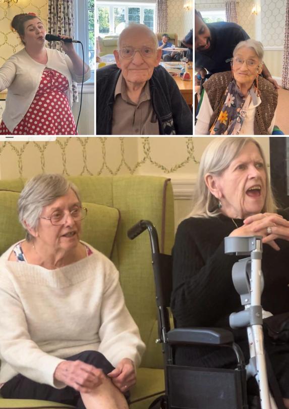 residents enjoying Aphrodite's