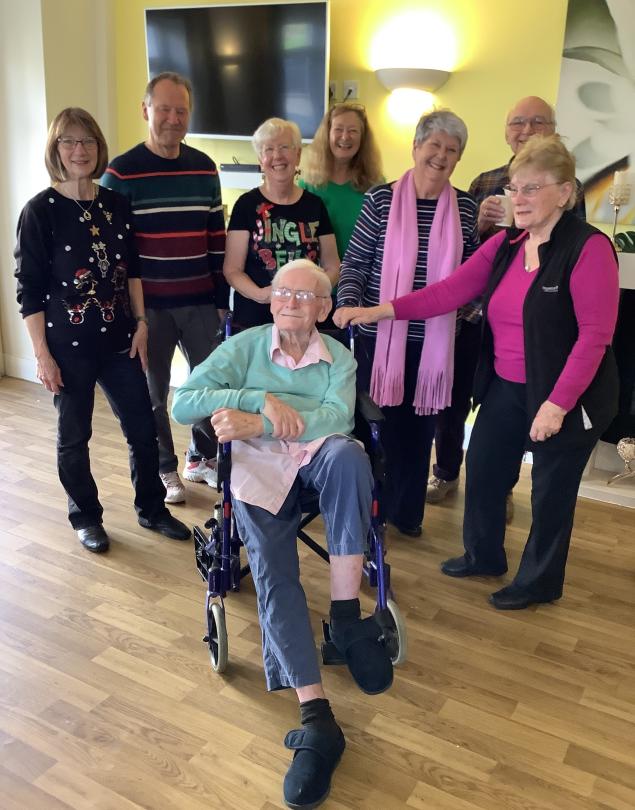 Local Choir Perform for Olive Tree House