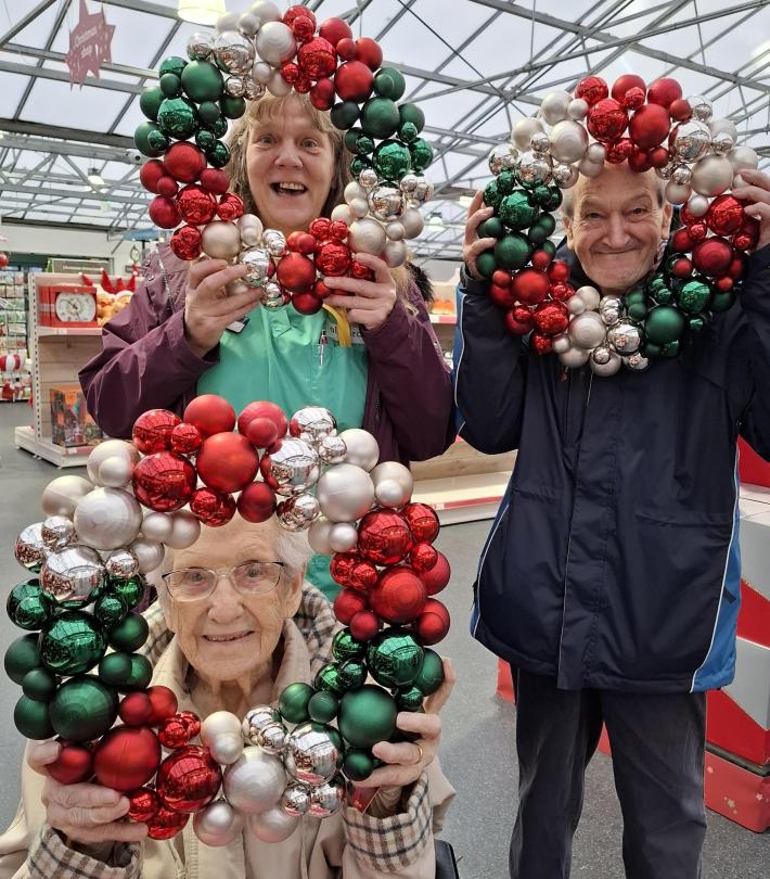 Festive Garden Centre Visit 