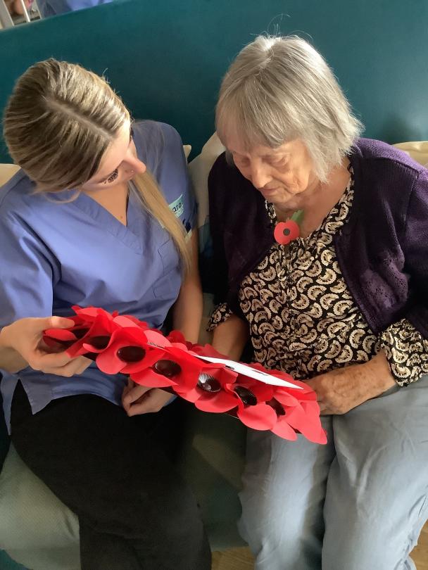 Royal British Legion Talk At Olive Tree House