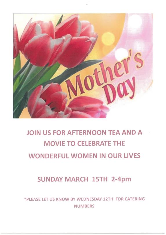 Mothers Day Tea