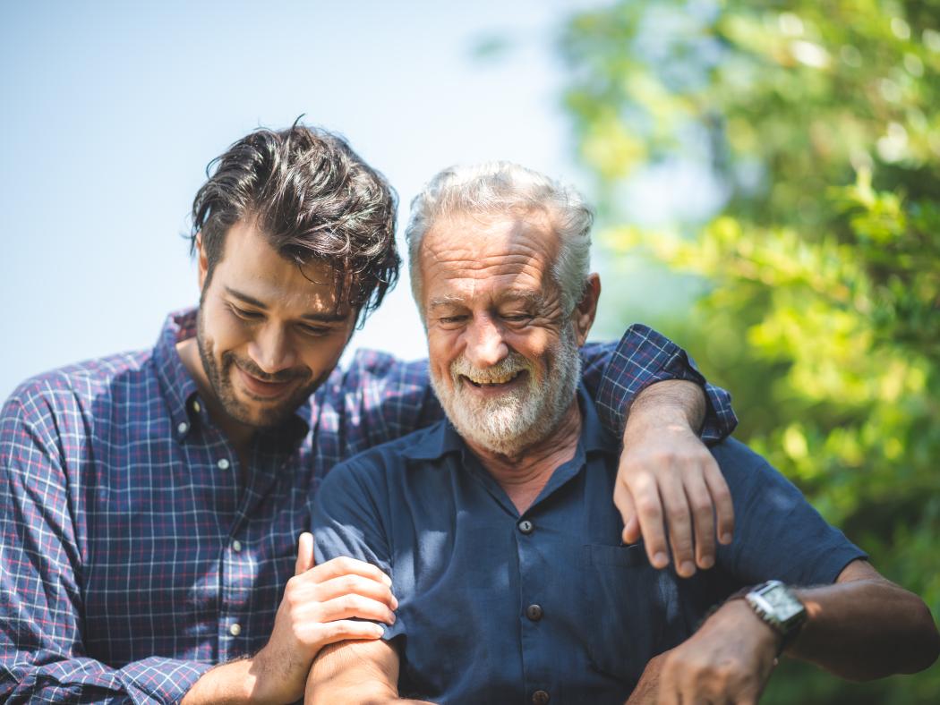 father and son
