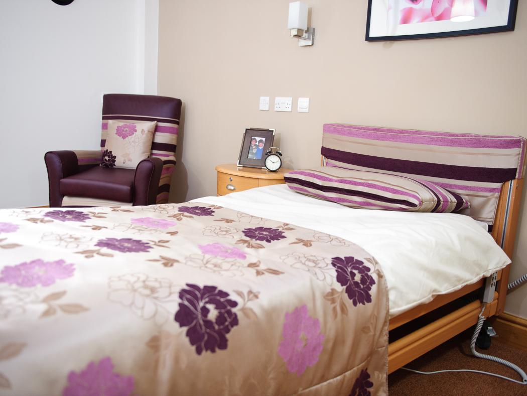 bedroom blossom field