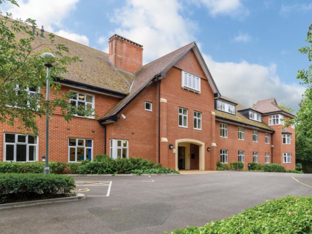 Fordingbridge care home on a sunny day