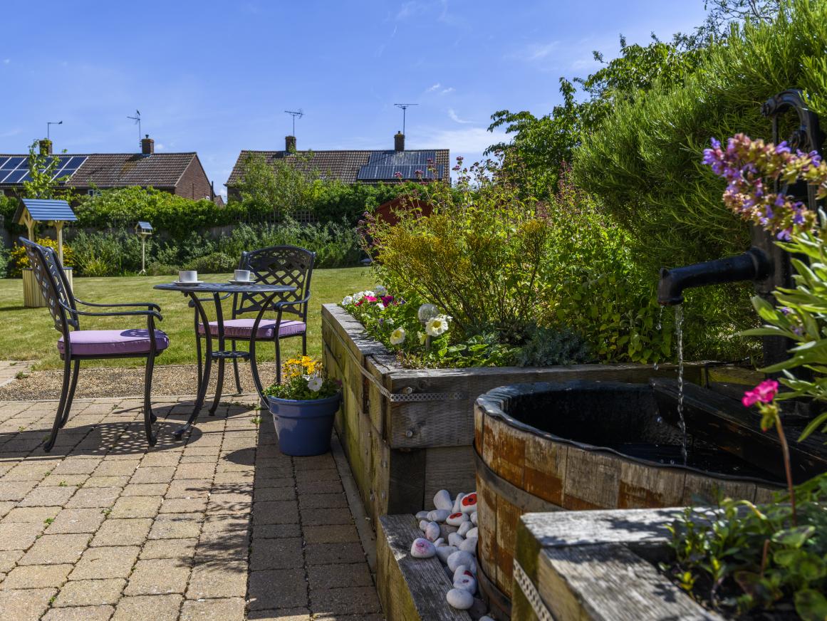 Cherry Blossom Care Home garden