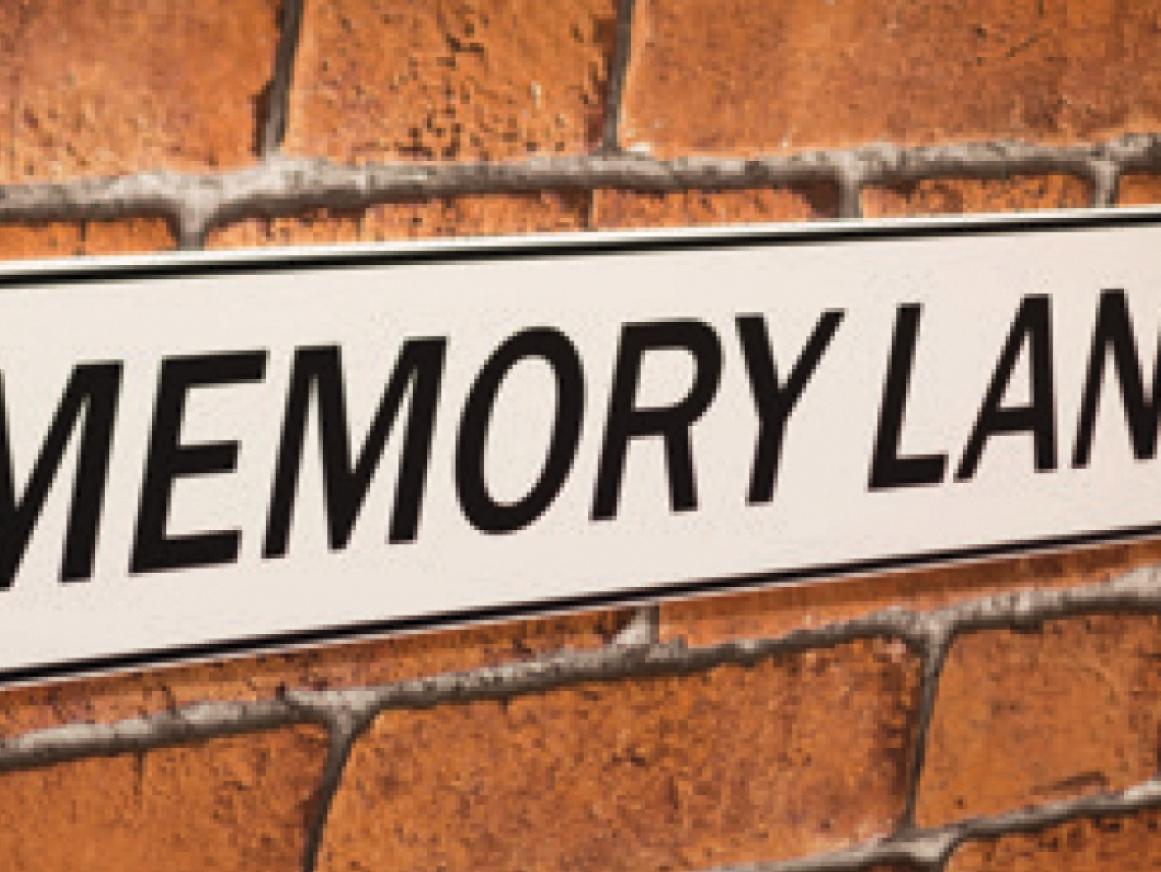 memory lane sign