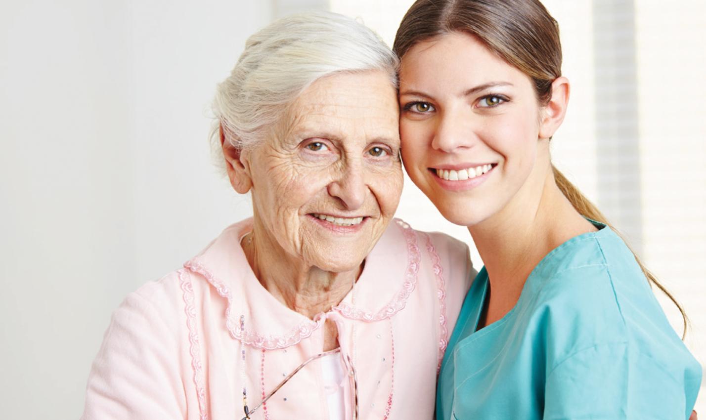 carer and lady
