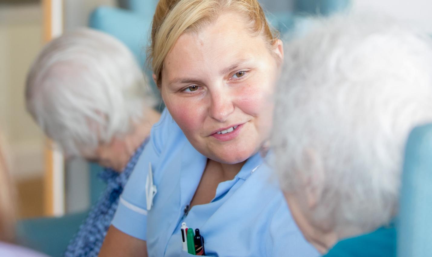carer and resident