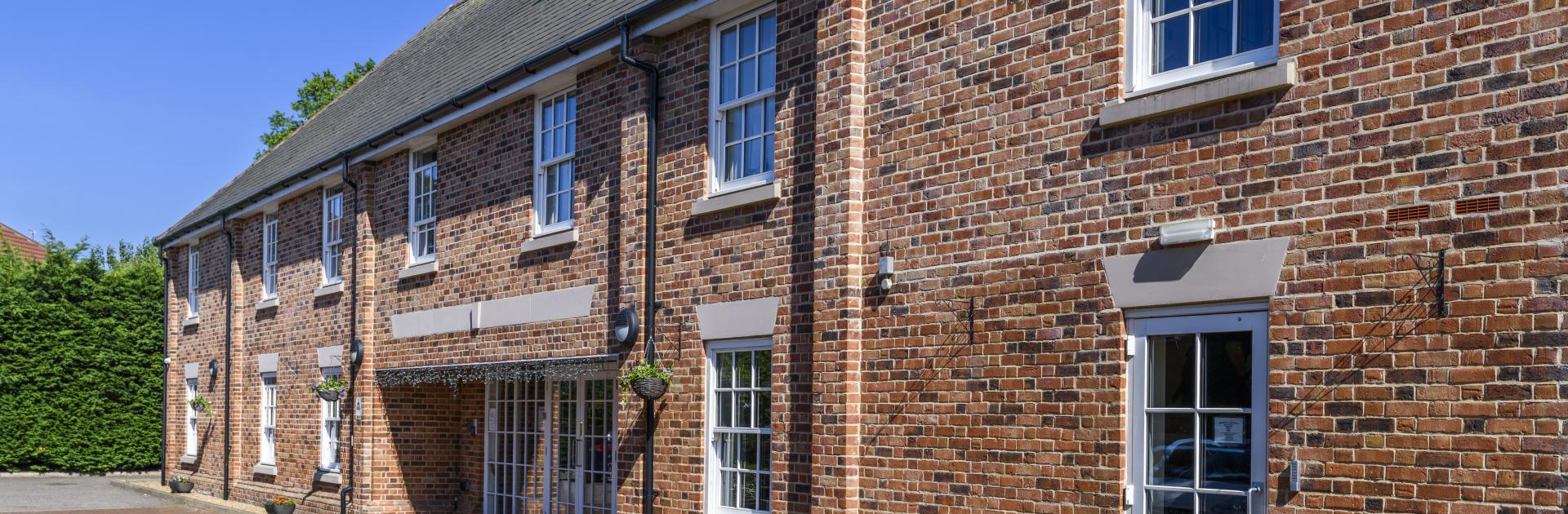 exterior of magdalen house care home