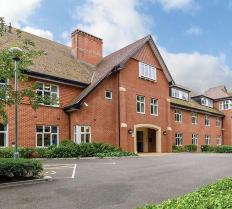 Fordingbridge Care Home exterior on a sunny day