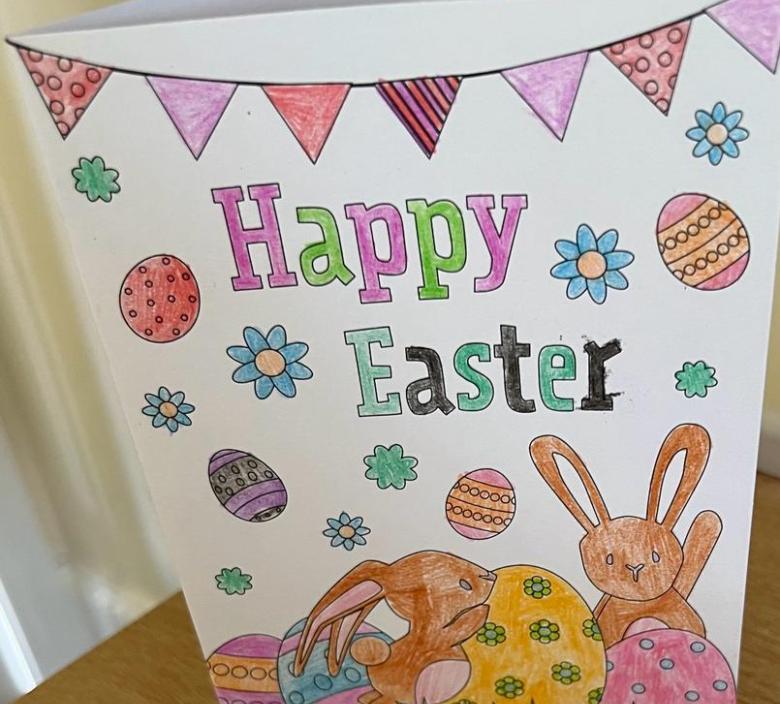 Happy easter here at Cherry Blossom care home 
