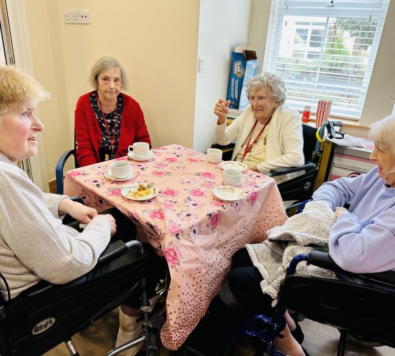 Our lovely residents at St Georges Care Home 