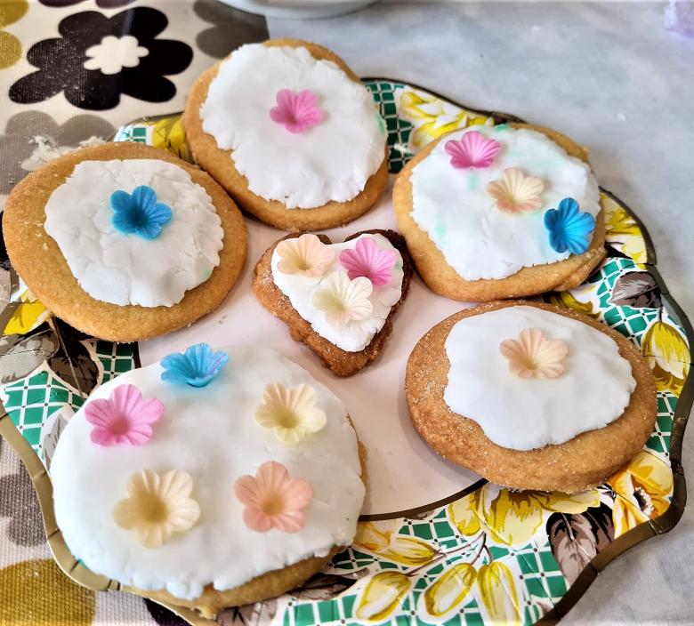 lovely baked goods at Waverly Lodge 