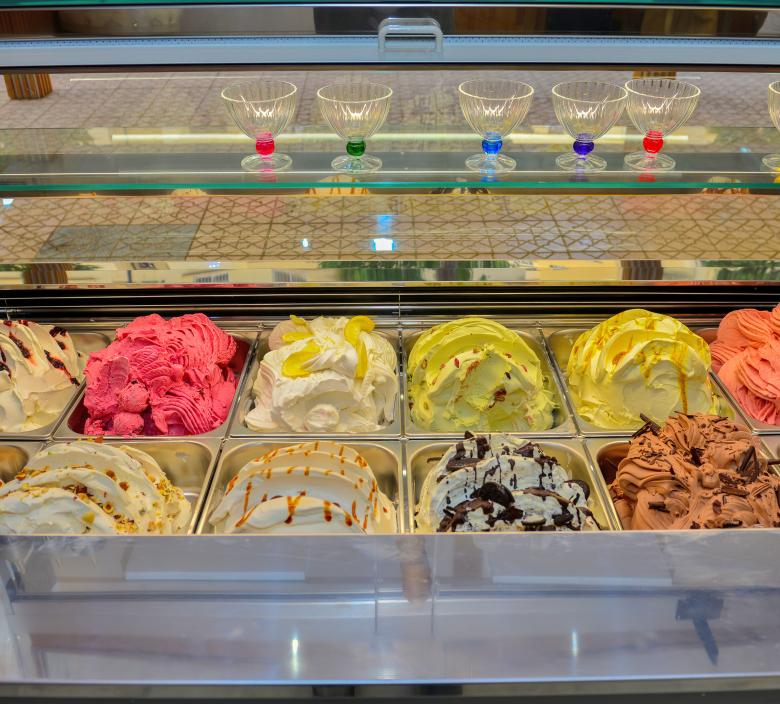 Ice cream parlour