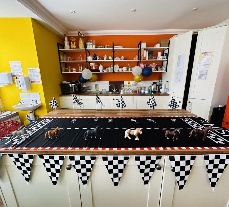 Celebrating royal ascot at St Georges Care Home 