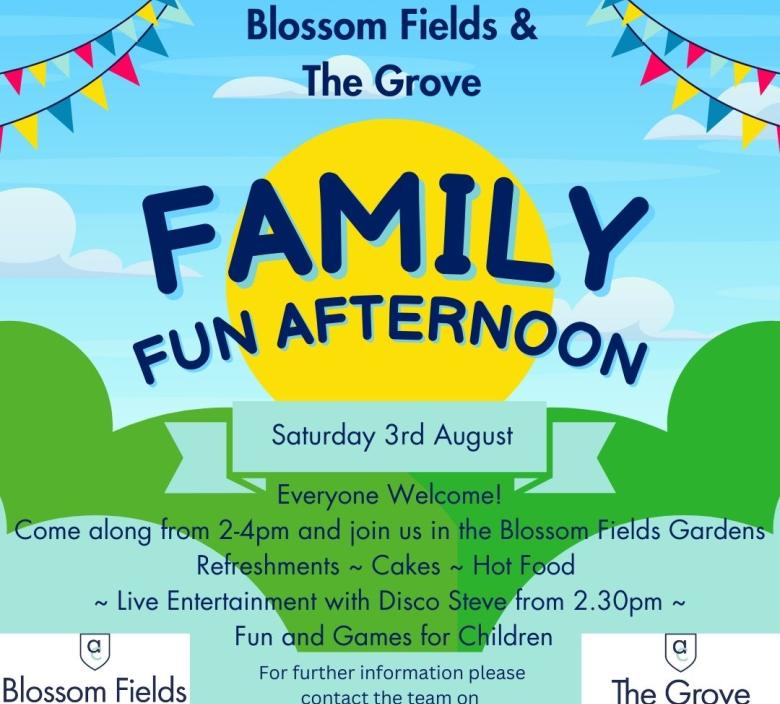 Blossom Fields & The Grove Family Fun Afternoon 