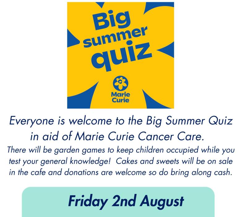 St Georges Big Summer Quiz