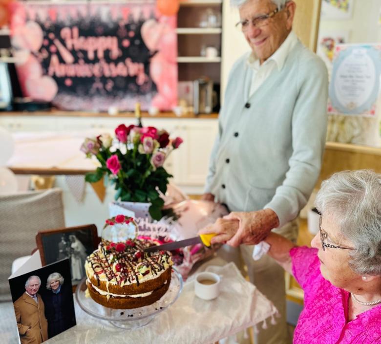 St Georges' Residents Celebrate 72 Years of Marriage