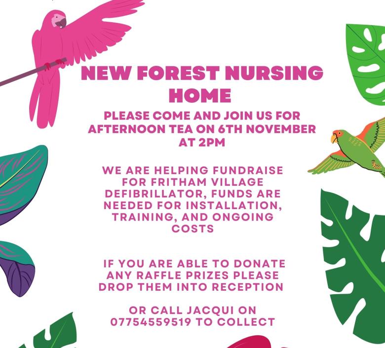 Fundraiser for Fritham Village Defibrillator