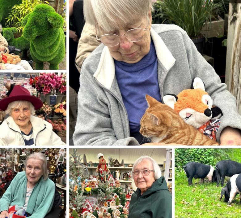 Residents at Langford Garden Centre
