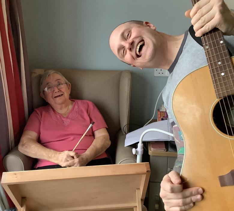 Music all Around Olive Tree House 