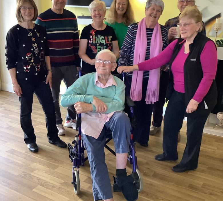 Local Choir Perform for Olive Tree House
