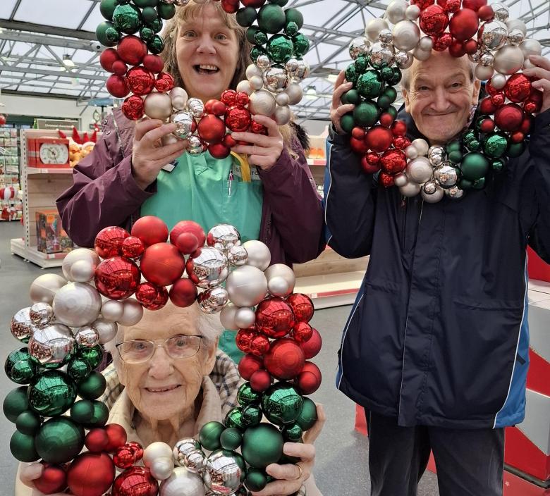 Festive Garden Centre Visit 
