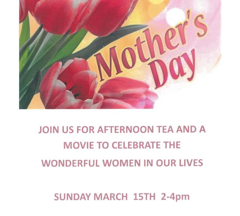 Mothers Day Tea