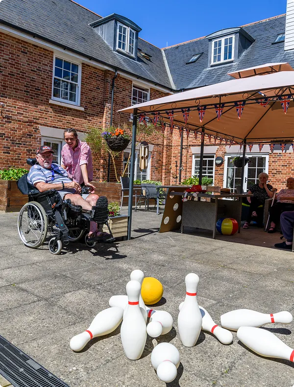 Life at allegra care activies