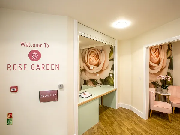 Rose Garden Wall