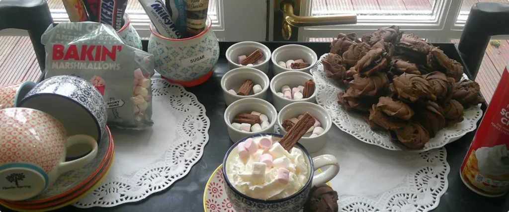 National Hot Chocolate Day at Cedar Lawn