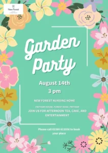 Garden party new forest