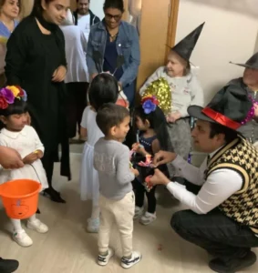 Halloween Party blossom fields